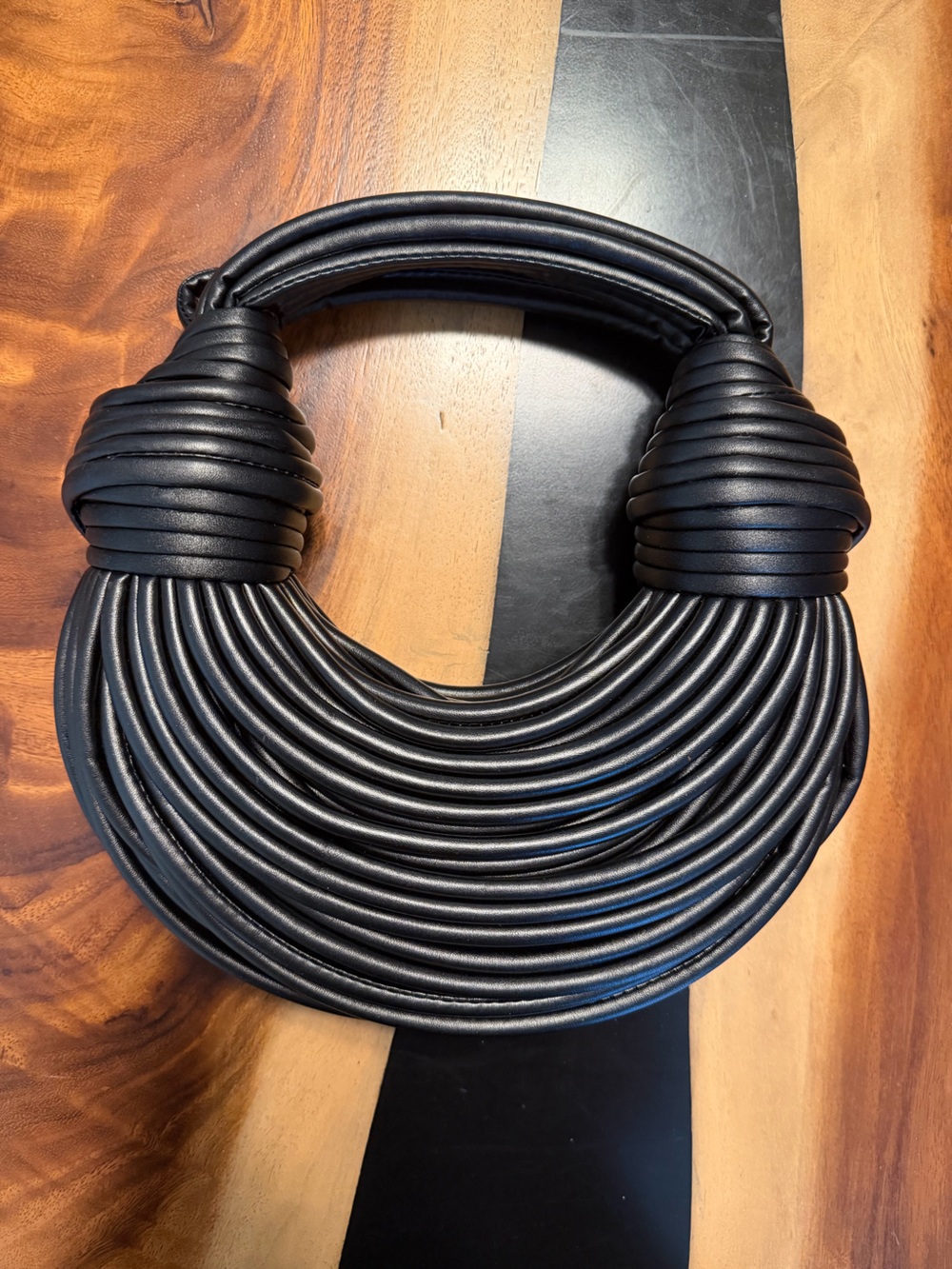 Black small handbag